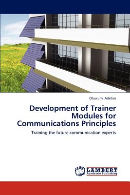 غلاف كتاب Development of Trainer Modules for Communications Principles