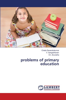 غلاف كتاب problems of primary education