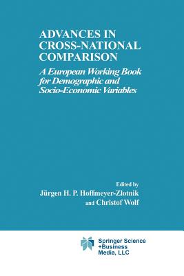 غلاف كتاب Advances in Cross-National Comparison : A European Working Book for Demographic and Socio-Economic Variables