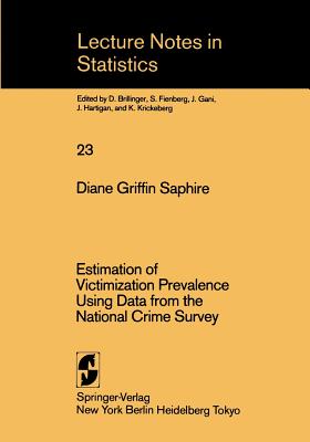 Estimation and Victimization Prevalence Using Data from the National Crime Survey