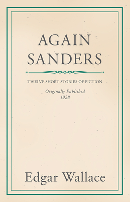 غلاف كتاب Again Sanders