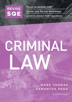 Revise SQE Criminal Law