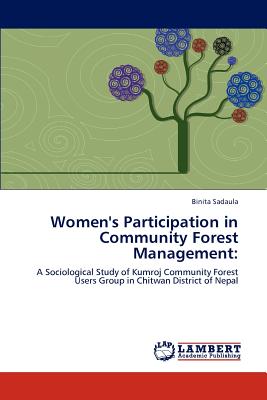 غلاف كتاب Women's Participation in Community Forest Management: