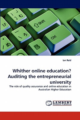 غلاف كتاب Whither online education? Auditing the entrepreneurial university