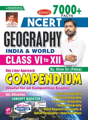 NCERT Class VI-XII Geography (E) One liner Approach Compendium (By Khan Sir)