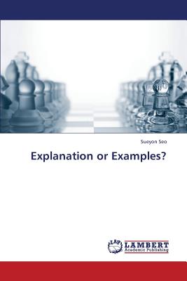 غلاف كتاب Explanation or Examples?