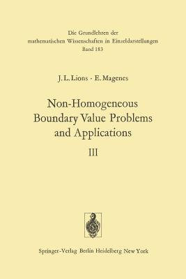 Non-Homogeneous Boundary Value Problems and Applications: Volume III