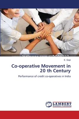 غلاف كتاب Co-operative Movement in 20 th Century