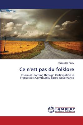 غلاف كتاب Ce N'Est Pas Du Folklore