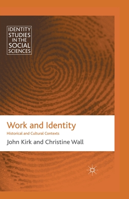 غلاف كتاب Work and Identity : Historical and Cultural Contexts