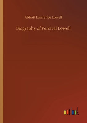 غلاف كتاب Biography of Percival Lowell