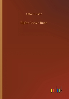 غلاف كتاب Right Above Race