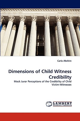 غلاف كتاب Dimensions of Child Witness Credibility