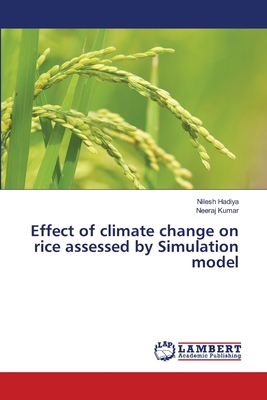 Effect of climate change on rice assessed by Simulation model