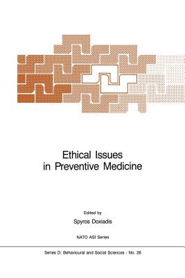 غلاف كتاب Ethical Issues in Preventive Medicine