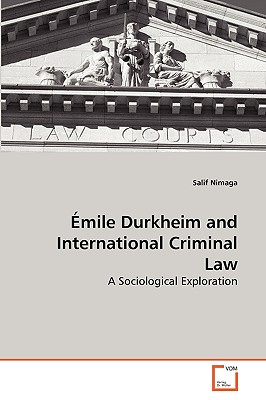 غلاف كتاب ةmile Durkheim and International Criminal Law