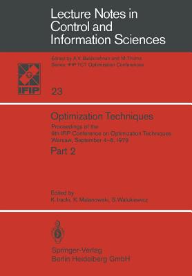 Optimization Techniques : Proceedings of the 9th IFIP Conference on Optimization Techniques Warsaw, September 4-8, 1979