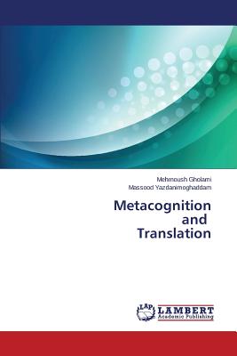 غلاف كتاب Metacognition and Translation