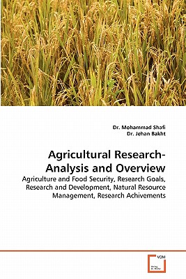 Agricultural Research-Analysis and Overview