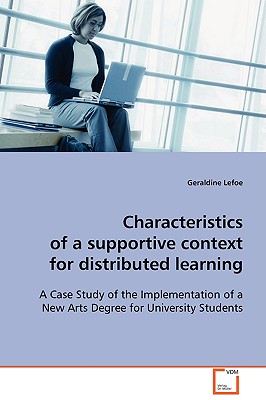 غلاف كتاب Characteristics of a supportive context for distributed learning