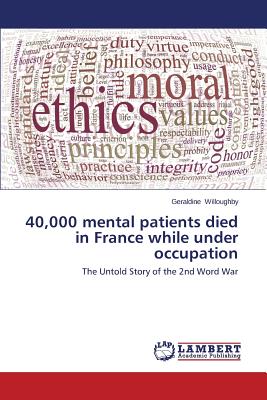 غلاف كتاب 40,000 Mental Patients Died in France While Under Occupation