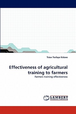 غلاف كتاب Effectiveness of agricultural training to farmers