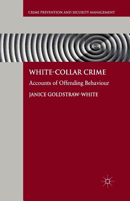 غلاف كتاب White-Collar Crime : Accounts of Offending Behaviour