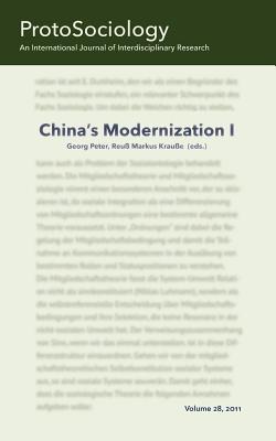 غلاف كتاب China's Modernization I:ProtoSociology Volume 28