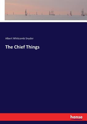 غلاف كتاب The Chief Things
