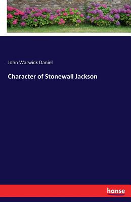 غلاف كتاب Character of Stonewall Jackson