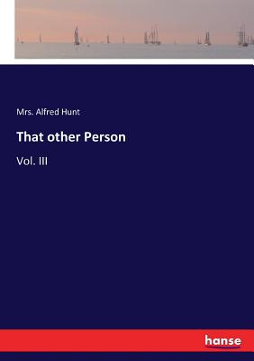 غلاف كتاب That other Person:Vol. III