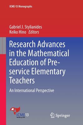 غلاف كتاب Research Advances in the Mathematical Education of Pre-service Elementary Teachers : An International Perspective