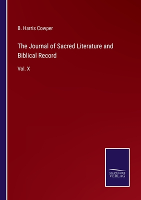 The Journal of Sacred Literature and Biblical Record:Vol. X
