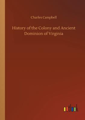 غلاف كتاب History of the Colony and Ancient Dominion of Virginia