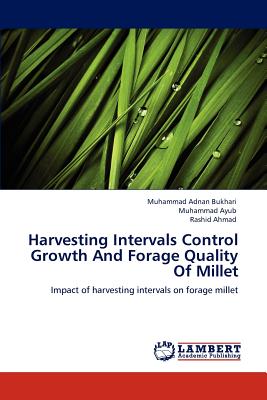 Harvesting Intervals Control Growth and Forage Quality of Millet