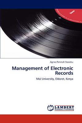 غلاف كتاب Management of Electronic Records