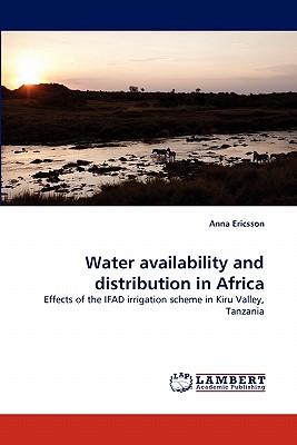 غلاف كتاب Water availability and distribution in Africa