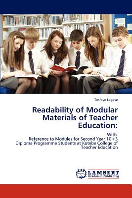 غلاف كتاب Readability of Modular Materials of Teacher Education: