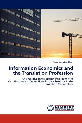 غلاف كتاب Information Economics and the Translation Profession