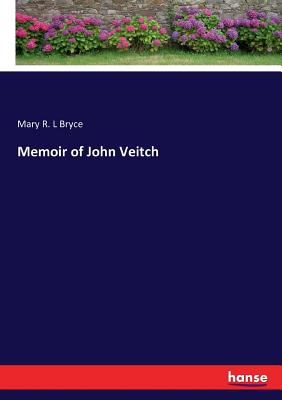 غلاف كتاب Memoir of John Veitch