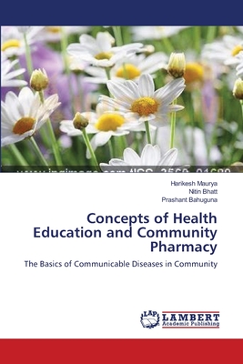 Concepts of Health Education and Community Pharmacy