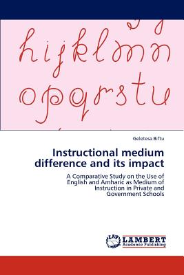 غلاف كتاب Instructional medium difference and its impact
