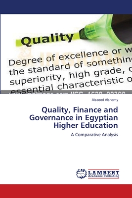 غلاف كتاب Quality, Finance and Governance in Egyptian Higher Education