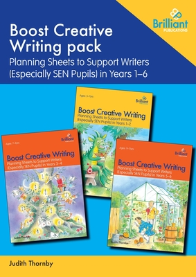 Boost Creative Writing pack: Planning Sheets to Support Writers (Especially Sen Pupils) in Years 1-6