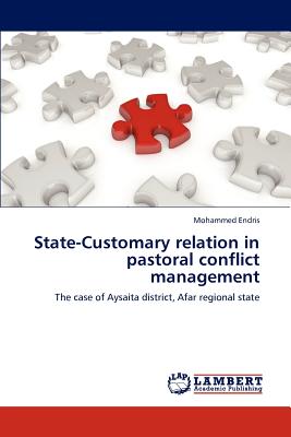 غلاف كتاب State-Customary relation in pastoral conflict management