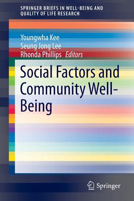 غلاف كتاب Social Factors and Community Well-Being