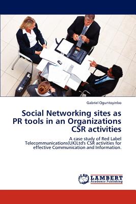 غلاف كتاب Social Networking sites as PR tools in an Organizations CSR activities