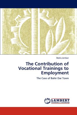 غلاف كتاب The Contribution of Vocational Trainings to Employment