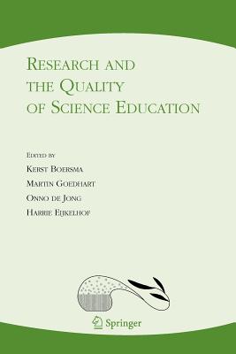 غلاف كتاب Research and the Quality of Science Education