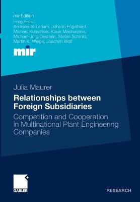 Relationships between Foreign Subsidiaries : Competition and Cooperation in Multinational Plant Engineering Companies